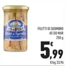 Conad Superstore Filetti di sgombro as do mar offerta