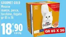 Rossotono Carrefour Gourmet gold mousse offerta