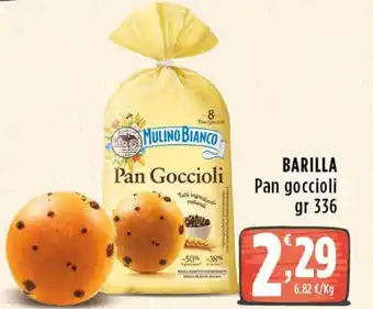 Rossotono Carrefour Barilla pan goccioli offerta