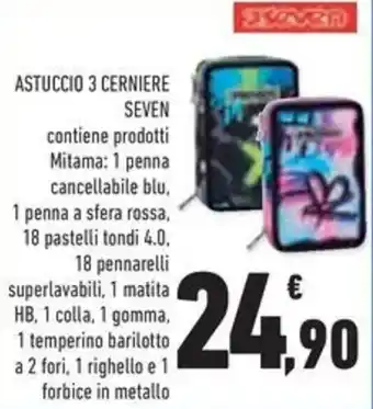 Conad Superstore Astuccio 3 cerniere seven offerta