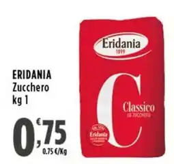 Rossotono Carrefour Eridania zucchero offerta