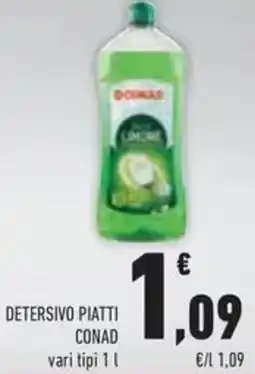 Conad Superstore Detersivo piatti conad offerta