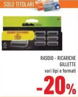 Conad Superstore Rasoio - ricariche gillette offerta