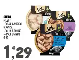 Ayoka Sheba filetti pollo gamberi e pesce offerta