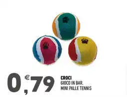 Ayoka Croci gioco in bar. mini palle tennis offerta