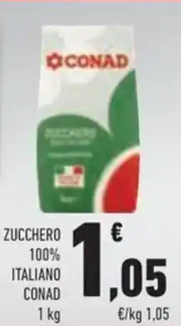 Conad Superstore Zucchero 100% italiano conad offerta