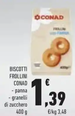 Conad Superstore Biscotti frollini conad offerta