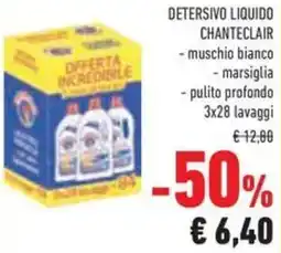 Conad Detersivo liquido Chanteclair offerta