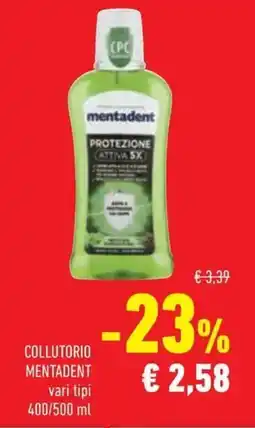 Conad Superstore Collutorio mentadent offerta
