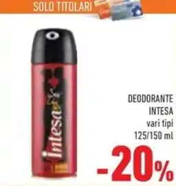 Conad Deodorante Intesa offerta