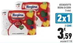 Conad Asciugatutto Regina di Cuori offerta