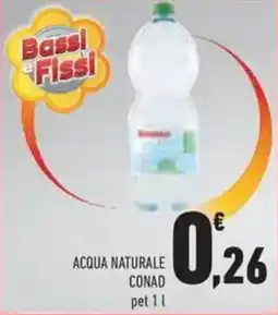 Conad Superstore Acqua naturale conad offerta
