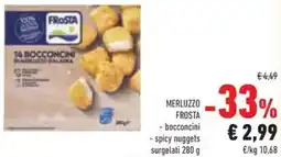 Conad Merluzzo Frosta offerta