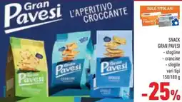 Conad Snack Gran Pavesi offerta