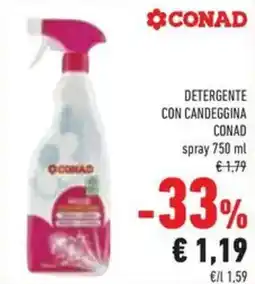Conad Detergente con candeggina Conad offerta