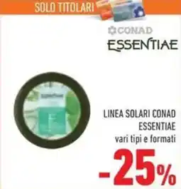 Conad Linea solari Conad Essentiae offerta