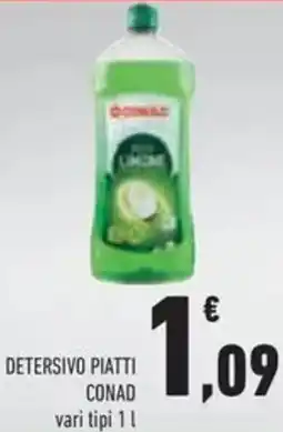 Conad Detersivo piatti Conad offerta