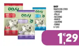 Ayoka Oasy snack dog stick offerta