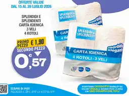 Splendidi e Splendenti Splendidi e splpendenti carta igienica offerta