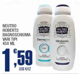 Splendidi e Splendenti Neutro Roberts Bagnoschiuma offerta