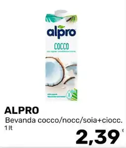 Iper Tosano ALPRO Bevanda cocco offerta