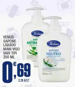Splendidi e Splendenti Venus Sapone Liquido Mani Viso offerta