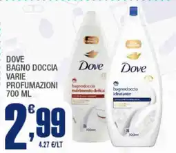 Splendidi e Splendenti Dove BAGNO DOCCIA VARIE PROFUMAZIONI offerta