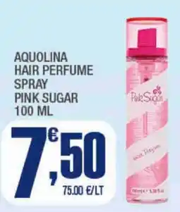 Splendidi e Splendenti AQUOLINA HAIR PERFUME SPRAY PINK SUGAR offerta