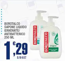 Splendidi e Splendenti BOROTALCO SAPONE LIQUIDO IDRATANTE/ANTIBATTERICO offerta