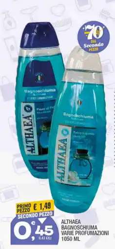 Splendidi e Splendenti Althaea bagnoschiuma offerta