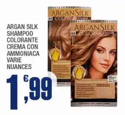 Splendidi e Splendenti ARGAN SILK SHAMPOO COLORANTE CREMA CON AMMONIACA offerta