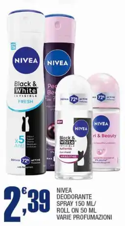Splendidi e Splendenti NIVEA DEODORANTE offerta