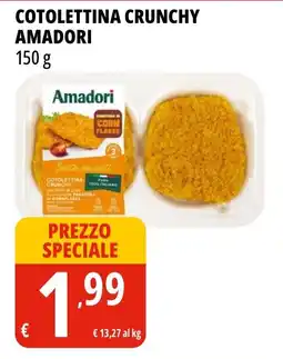 Tigros Cotolettina crunchy Amadori offerta