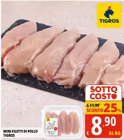 Tigros MINI FILETTI DI POLLO TIGROS offerta