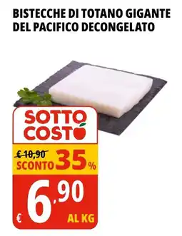 Tigros Bistecche di totano gigante del Pacifico decongelato offerta