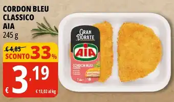 Tigros Cordon Bleu Classico AIA offerta