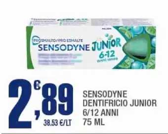 Splendidi e Splendenti SENSODYNE DENTIFRICIO JUNIOR offerta