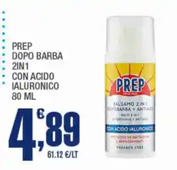 Splendidi e Splendenti PREP DOPO BARBA 2IN1 CON ACIDO IALURONICO offerta