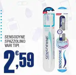 Splendidi e Splendenti Sensodyne spazzolino offerta