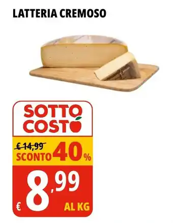 Tigros LATTERIA CREMOSO offerta