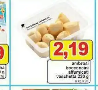 Pewex Bocconcini affumicati vaschetta offerta