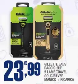 Splendidi e Splendenti Gillette Labs Rasoio 2UP offerta
