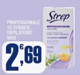 Splendidi e Splendenti Strep Professionale 10 Strisce Depilatorie Viso offerta