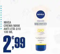 Splendidi e Splendenti NIVEA CREMA MANI ANTI-ETÀ Q10 offerta