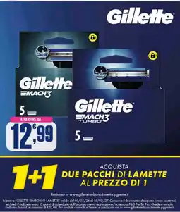 Splendidi e Splendenti Gillette MACH3 offerta