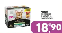 Ayoka Pro plan cat sterilised in salsa pollo e manzo offerta