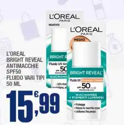 Splendidi e Splendenti L'OREAL BRIGHT REVEAL ANTIMACCHIE offerta