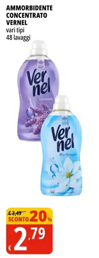 Tigros AMMORBIDENTE CONCENTRATO VERNEL offerta