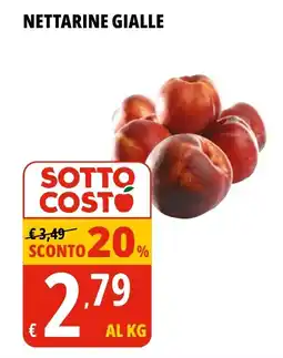 Tigros NETTARINE GIALLE offerta