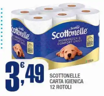 Splendidi e Splendenti Scottonelle carta igienica offerta